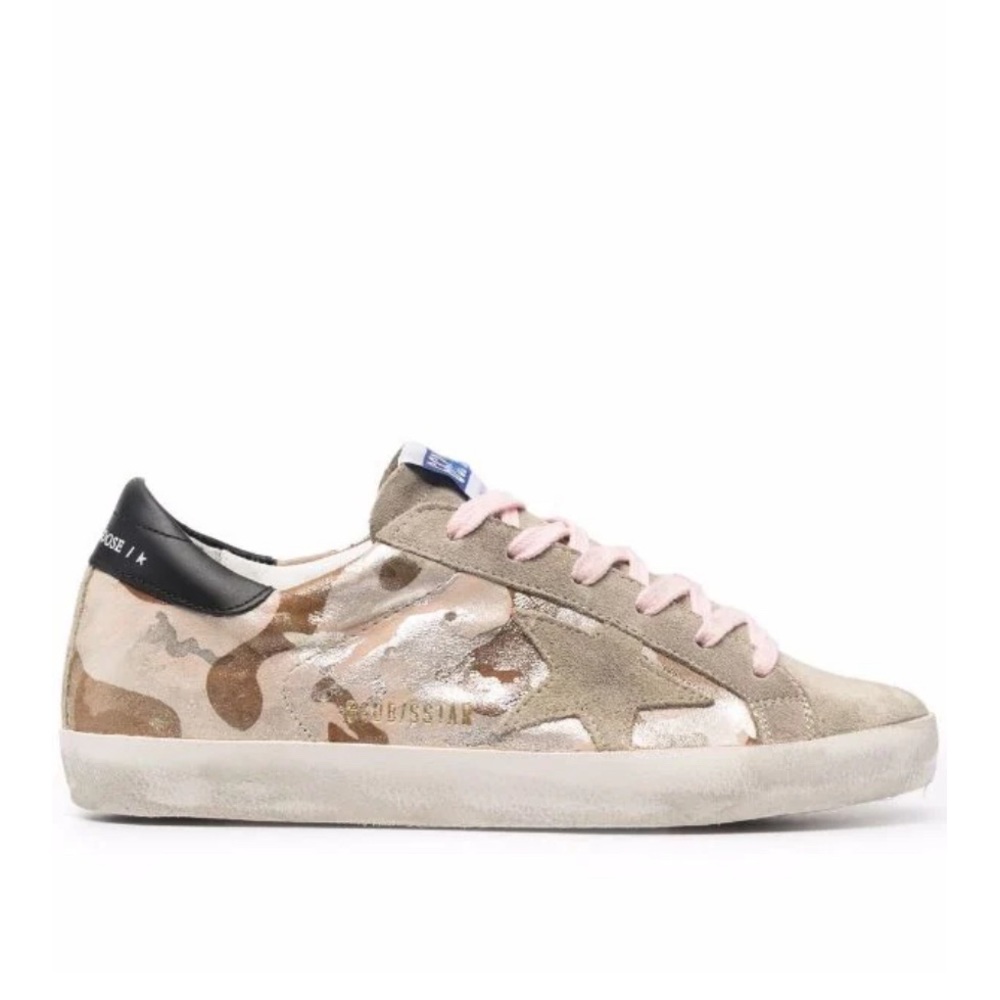 Golden Goose Metallic Camo